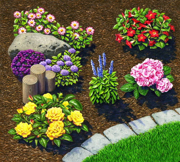Give Your Garden the Ultimate Finishing Touch with Colored Mulch